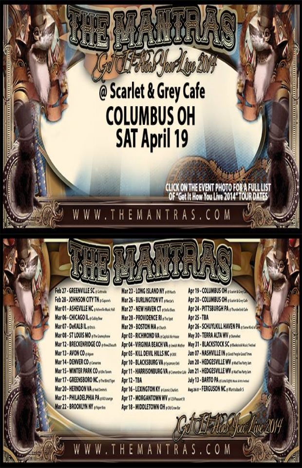 Scarlet & Grey Cafe in Columbus, OH 04/19/14