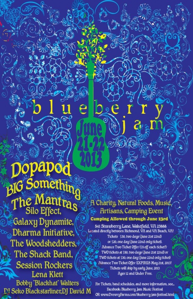 Blueberry Jam II in Wakefield, VA 06/21/13